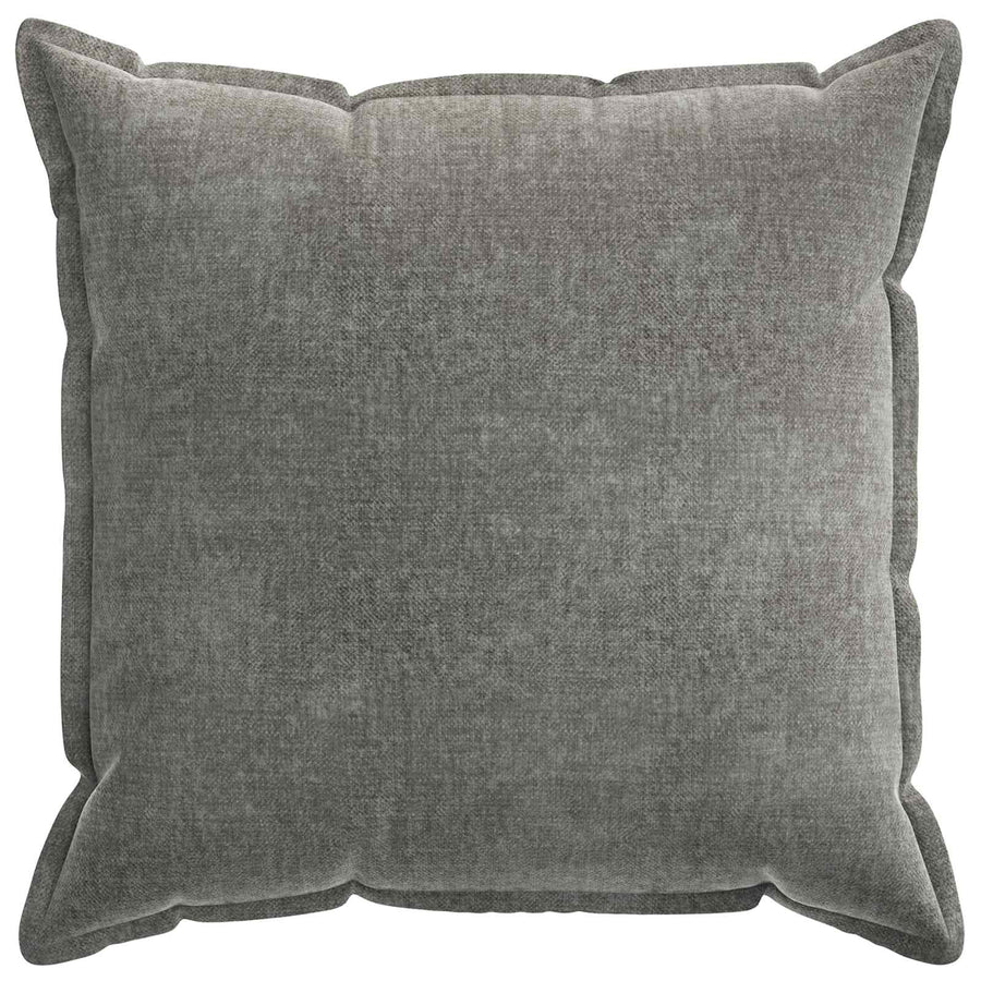 Kussensloop 2 st HOUTEN Donkergrijs 55 x 55 cm Chenille Stof