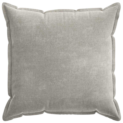 Kussensloop 2 st HOUTEN Lichtgrijs 55 x 55 cm Chenille Stof