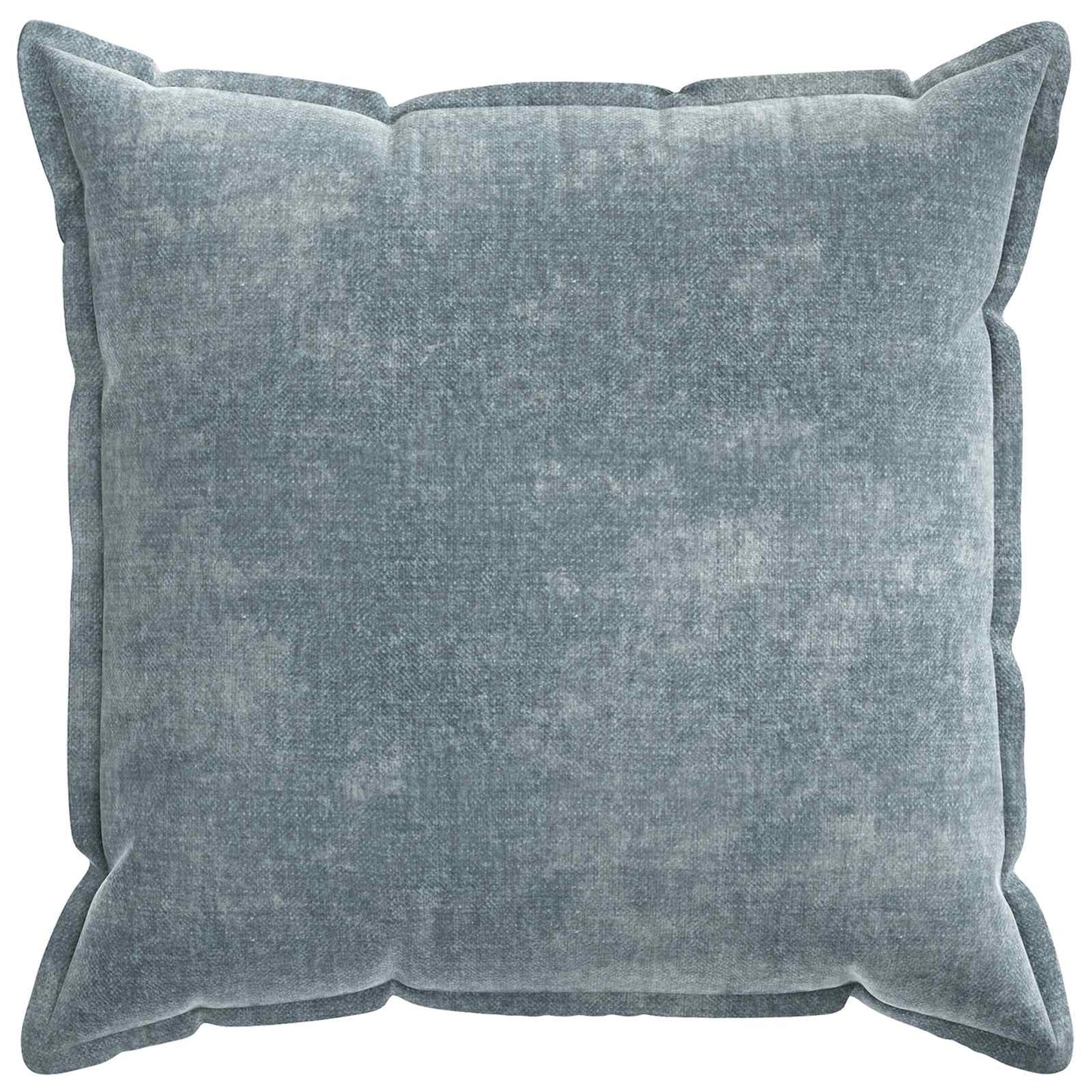 Kussensloop 2 st HOUTEN Lichtblauw 55 x 55 cm Chenille Stof