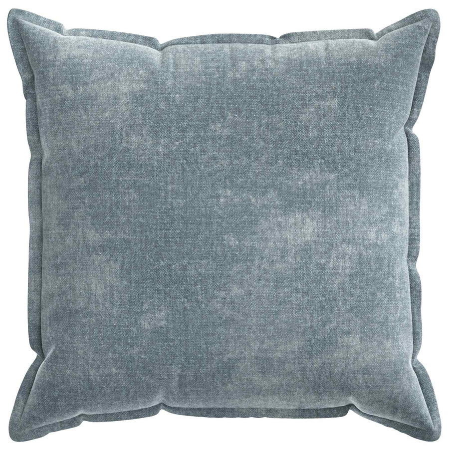 Kussensloop 2 st HOUTEN Lichtblauw 55 x 55 cm Chenille Stof