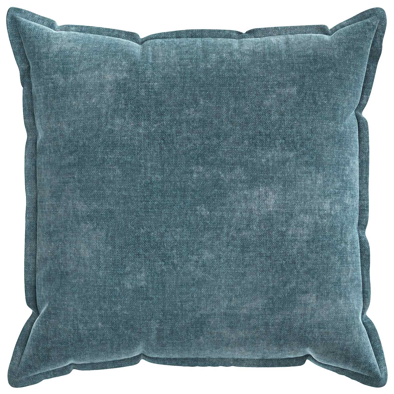 Kussensloop 2 st HOUTEN Blauw 55 x 55 cm Chenille Stof
