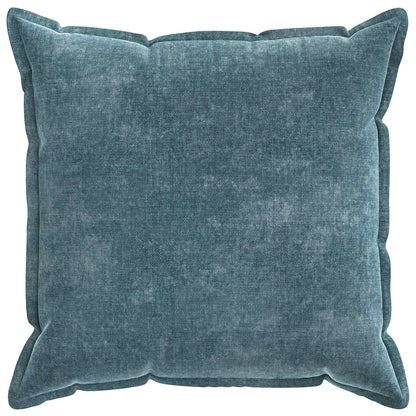 Kussensloop 2 st HOUTEN Blauw 55 x 55 cm Chenille Stof