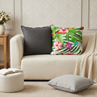 Kussensloop 6 st HOUTEN Antraciet 55 x 55 cm Polyester