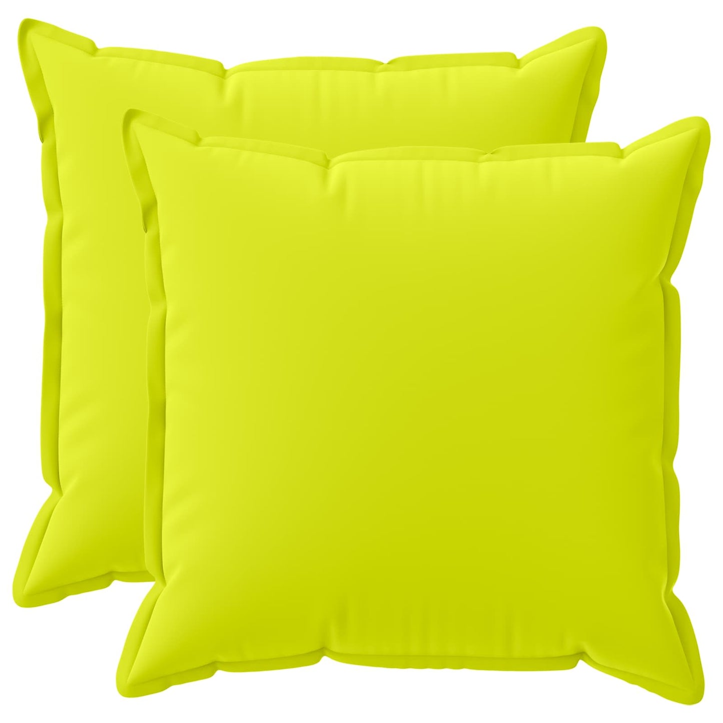 Kussensloop 2 st HOUTEN Helder groen 55 x 55 cm Polyester