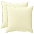 Kussensloop 2 st HOUTEN Crèmekleurig 55 x 55 cm Polyester