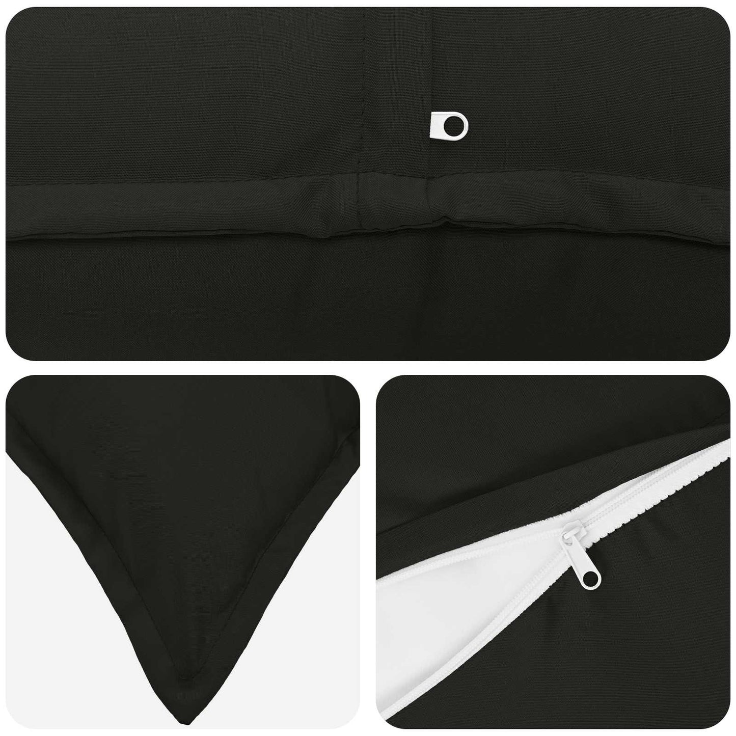 Kussensloop 6 st HOUTEN Meerkleurig 55 x 55 cm Polyester