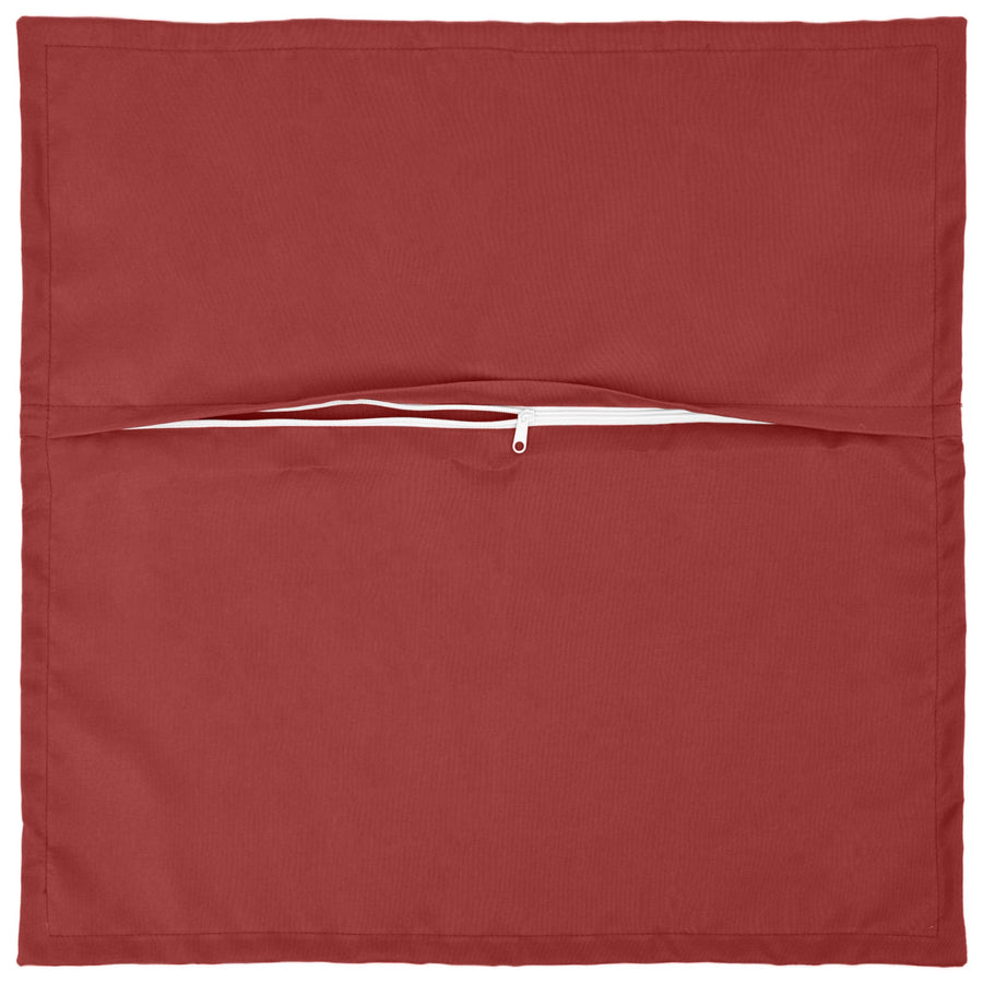 Kussensloop 6 st HOUTEN Wijnrood 55 x 55 cm Polyester