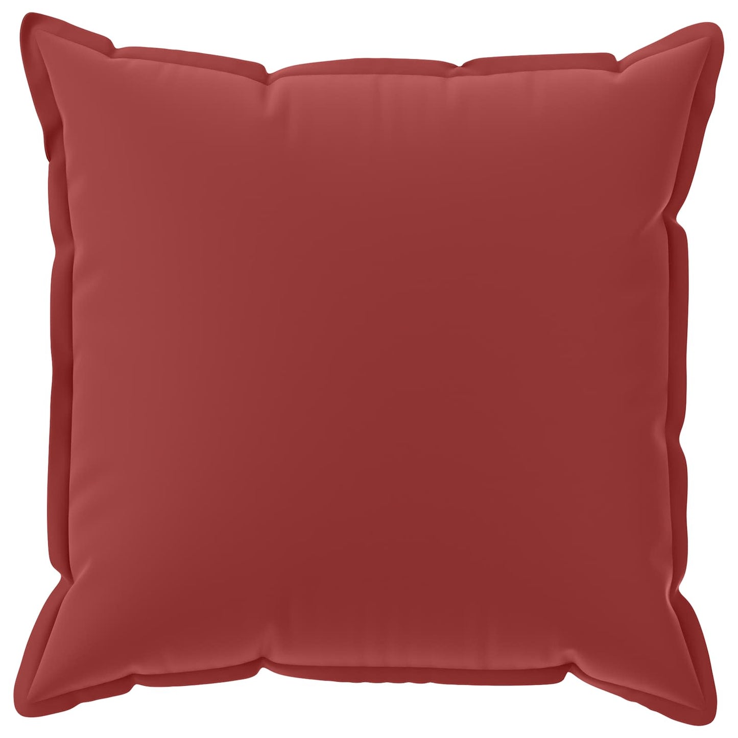 Kussensloop 6 st HOUTEN Wijnrood 55 x 55 cm Polyester