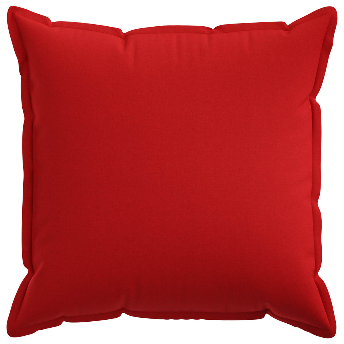 Kussensloop 2 pcs HOUTEN Rood 60 x 60 cm Faux Linnen