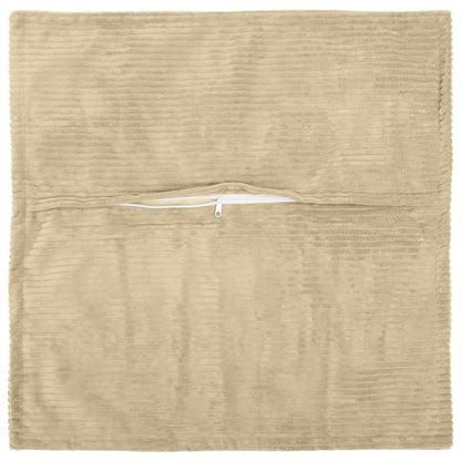 Kussensloop 2 st HOUTEN Lichtgroen Grijs 60 x 60 cm corduroy