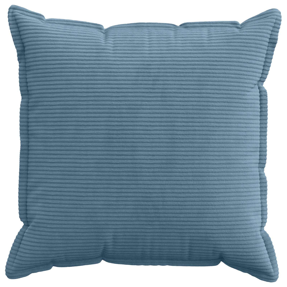 Kussensloop 6 st HOUTEN Blauw 60 x 60 cm corduroy