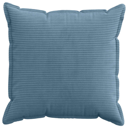 Kussensloop 6 st HOUTEN Blauw 60 x 60 cm corduroy
