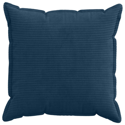 Kussensloop 2 st HOUTEN Marineblauw 60 x 60 cm corduroy