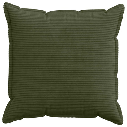 Kussensloop 2 st HOUTEN Groen 60 x 60 cm corduroy