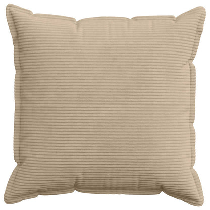 Kussensloop 2 st HOUTEN Taupe 60 x 60 cm corduroy