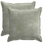 Kussensloop 60x60 cm groen chenille