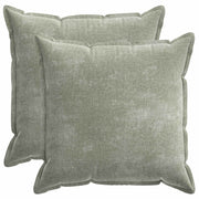 Kussensloop 60x60 cm groen chenille