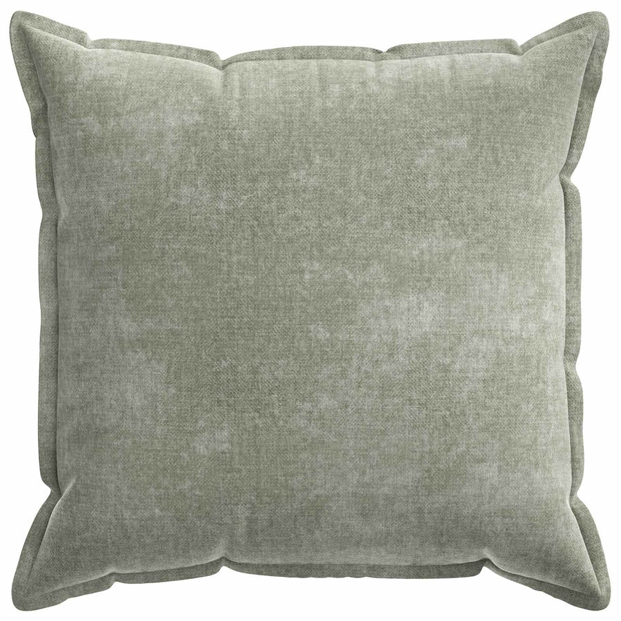 Kussensloop 2 st HOUTEN Groen 60 x 60 cm Chenille Stof