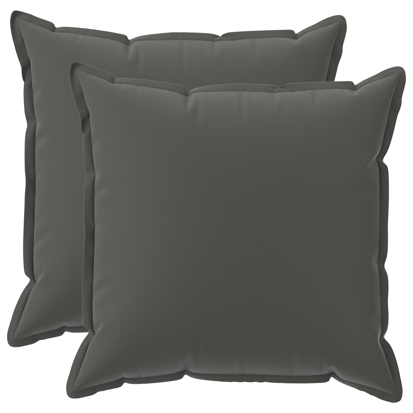 Kussensloop 2 st HOUTEN Antraciet 60 x 60 cm Polyester