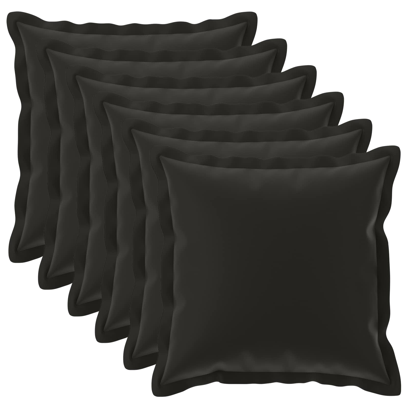 Kussensloop 6 st HOUTEN Meerkleurig 60 x 60 cm Polyester