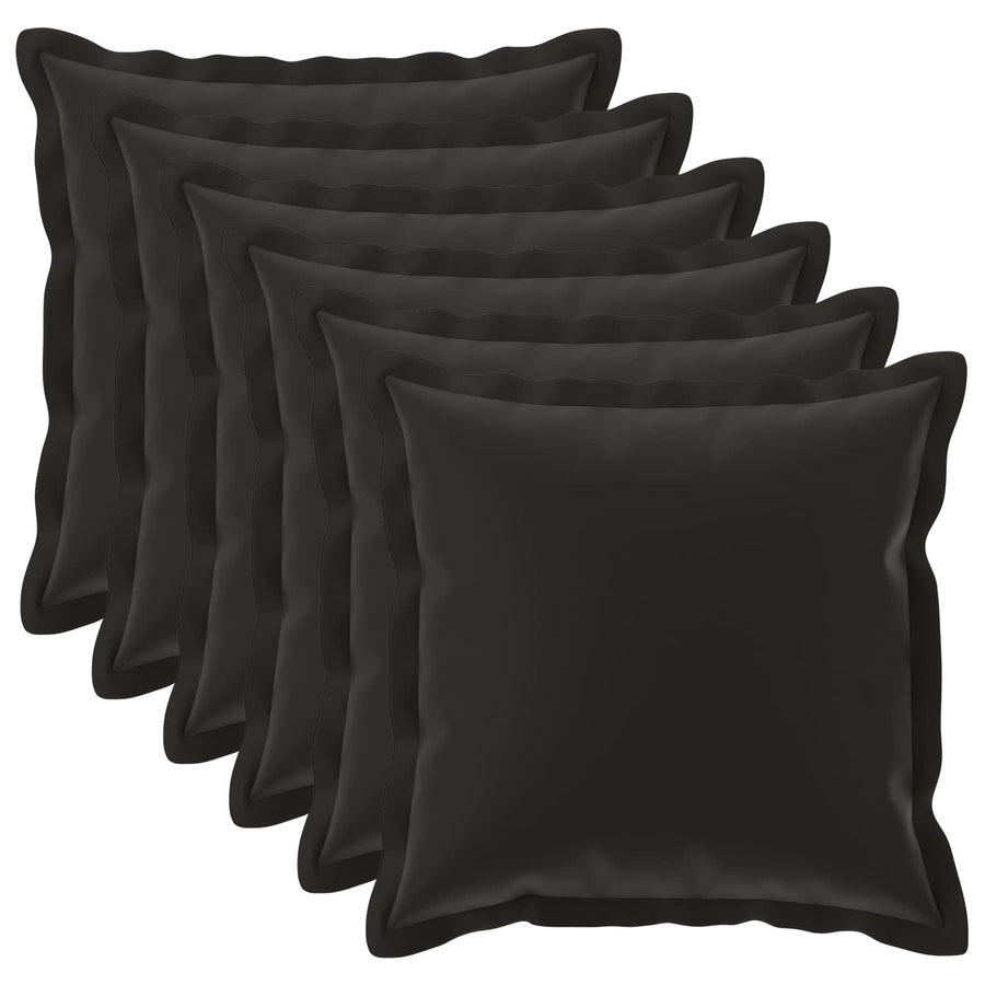 Kussensloop 6 st HOUTEN Meerkleurig 60 x 60 cm Polyester