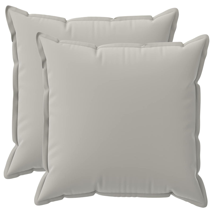 Kussensloop 2 st HOUTEN Grijs 60 x 60 cm Polyester