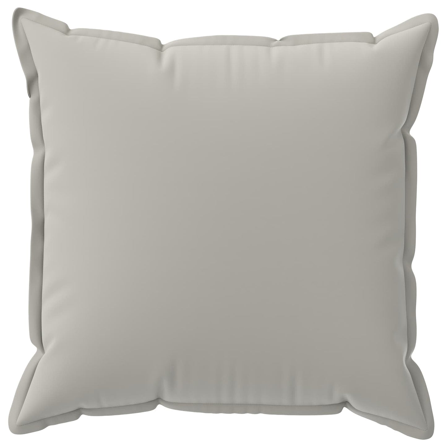 Kussensloop 6 st HOUTEN Grijs 60 x 60 cm Polyester