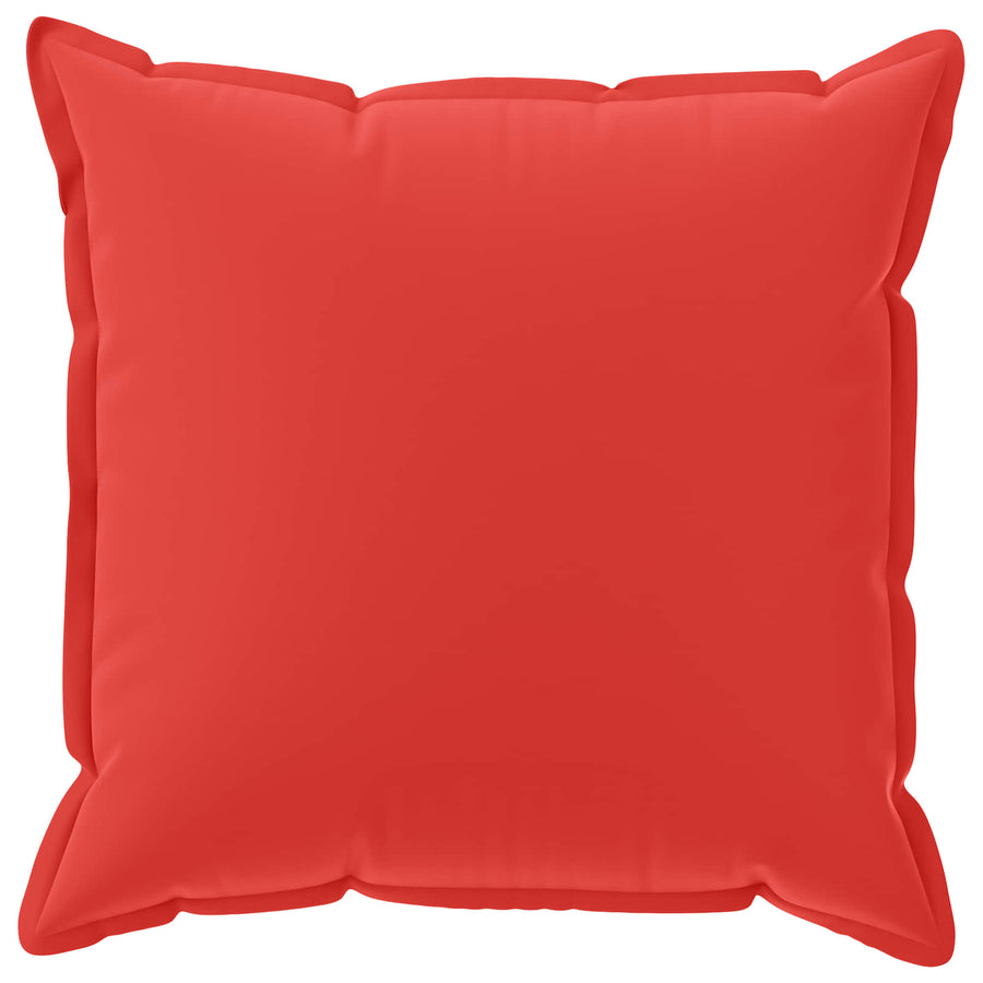 Kussensloop 6 st HOUTEN Rood 60 x 60 cm Polyester