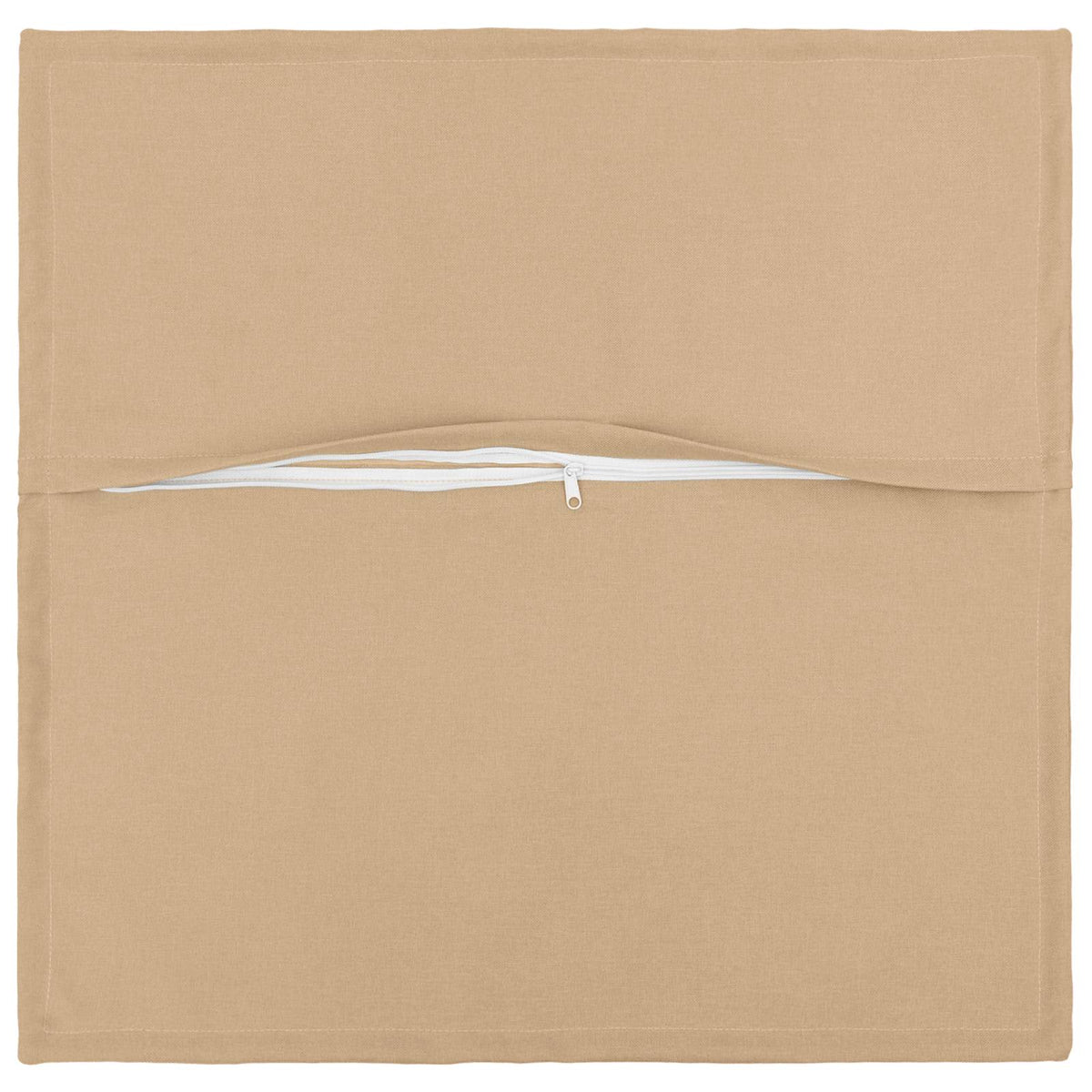 Kussensloop 2 pcs HOUTEN Crèmekleurig 65 x 65 cm Faux Linnen