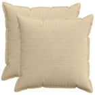 Kussensloop 2 st HOUTEN Lichtgroen Grijs 65 x 65 cm corduroy