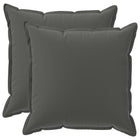 Kussensloop 2 st HOUTEN Antraciet 65 x 65 cm Polyester