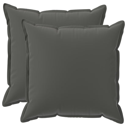 Kussensloop 2 st HOUTEN Antraciet 65 x 65 cm Polyester