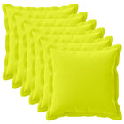 Kussensloop 6 st HOUTEN Helder groen 65 x 65 cm Polyester
