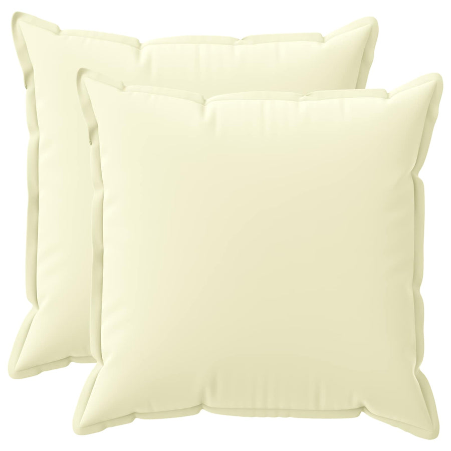 Kussensloop 2 st HOUTEN Crèmekleurig 65 x 65 cm Polyester