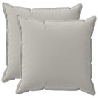 Kussensloop 2 st HOUTEN Grijs 65 x 65 cm Polyester