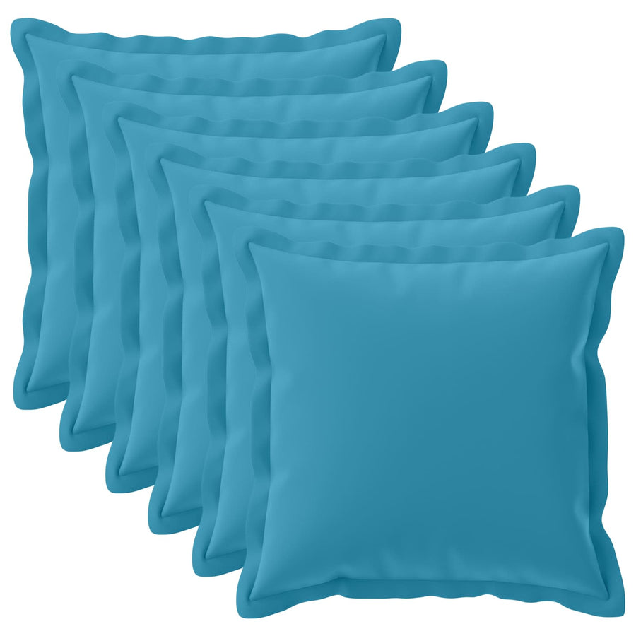 Kussensloop 6 st HOUTEN Lichtblauw 65 x 65 cm Polyester