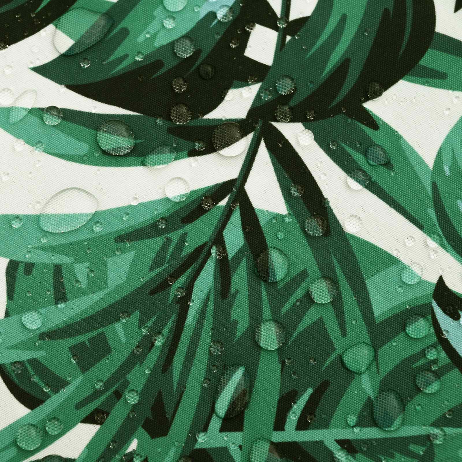 Kussensloop 2 st HOUTEN Bladpatroon 65 x 65 cm Polyester