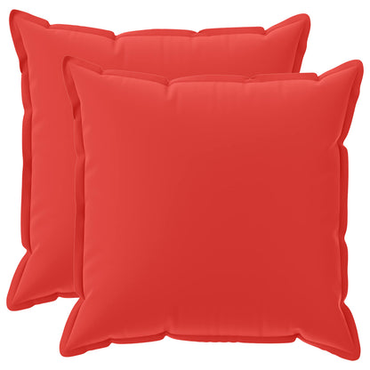 Kussensloop 2 st HOUTEN Rood 65 x 65 cm Polyester