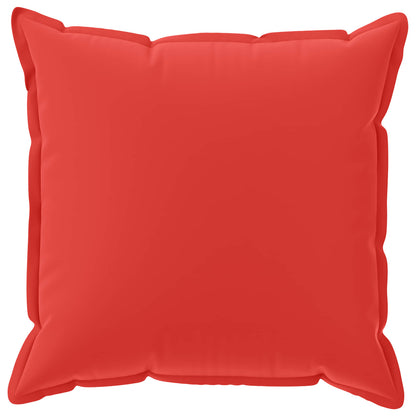 Kussensloop 6 st HOUTEN Rood 65 x 65 cm Polyester