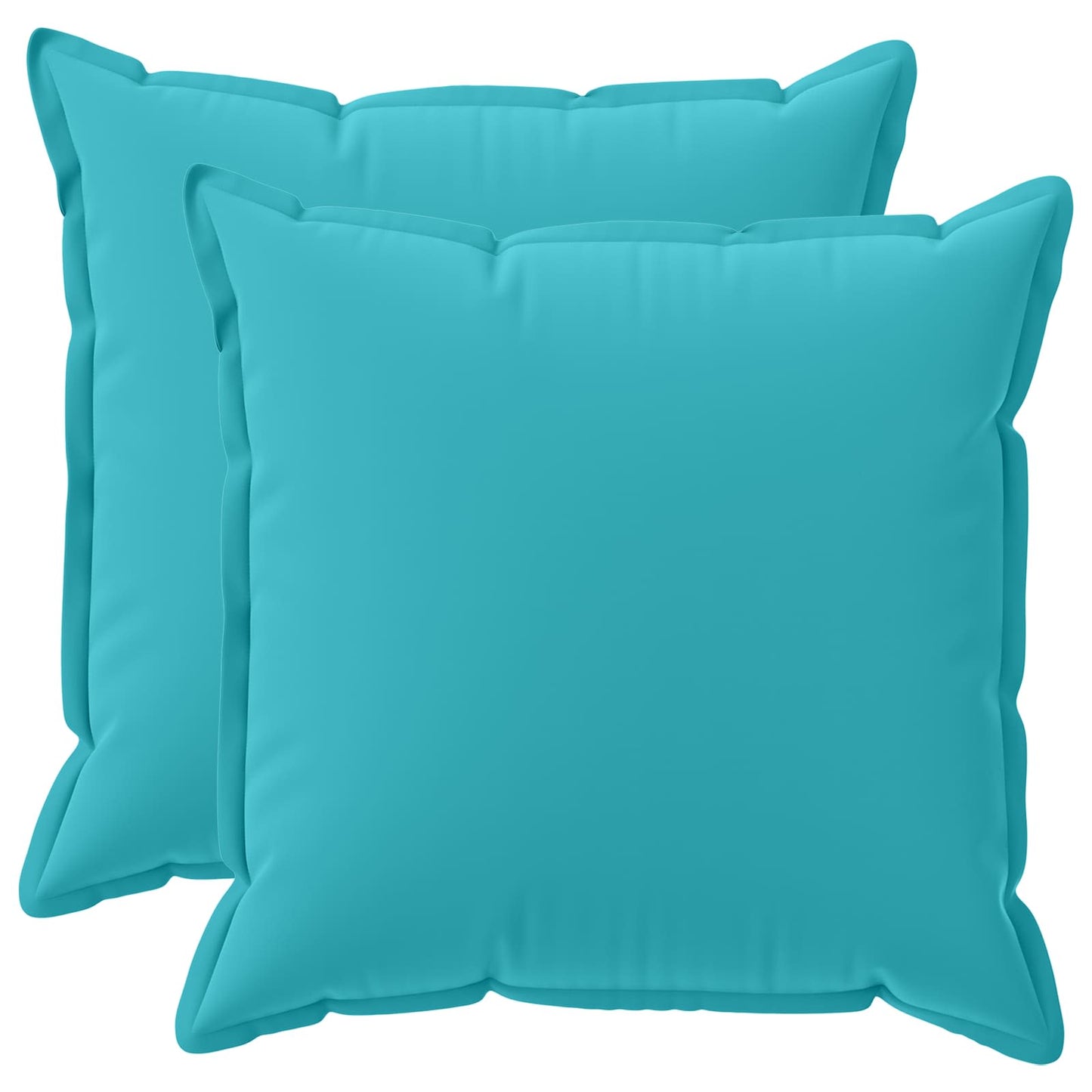 Kussensloop 2 st HOUTEN Turquoise 65 x 65 cm Polyester