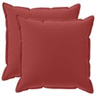 Kussensloop 2 st HOUTEN Wijnrood 65 x 65 cm Polyester