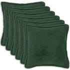 Kussensloop 6 pcs HOUTEN Donkergroen 65 x 65 cm Bouclé