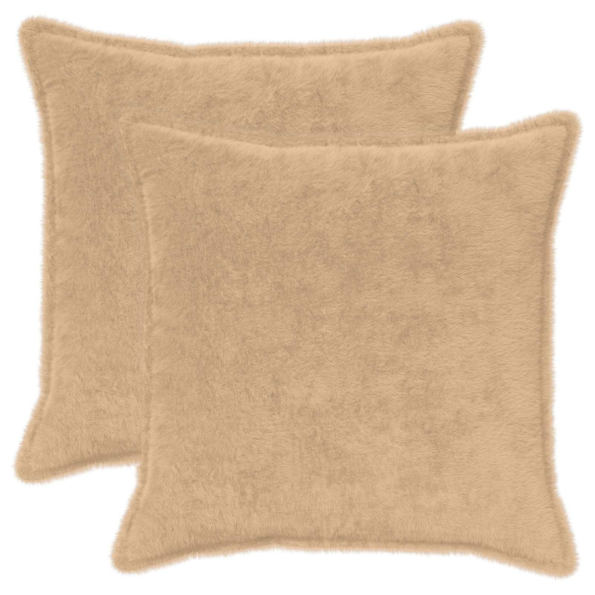 Kussensloop 2 st HOUTEN Crèmekleurig 65 x 65 cm