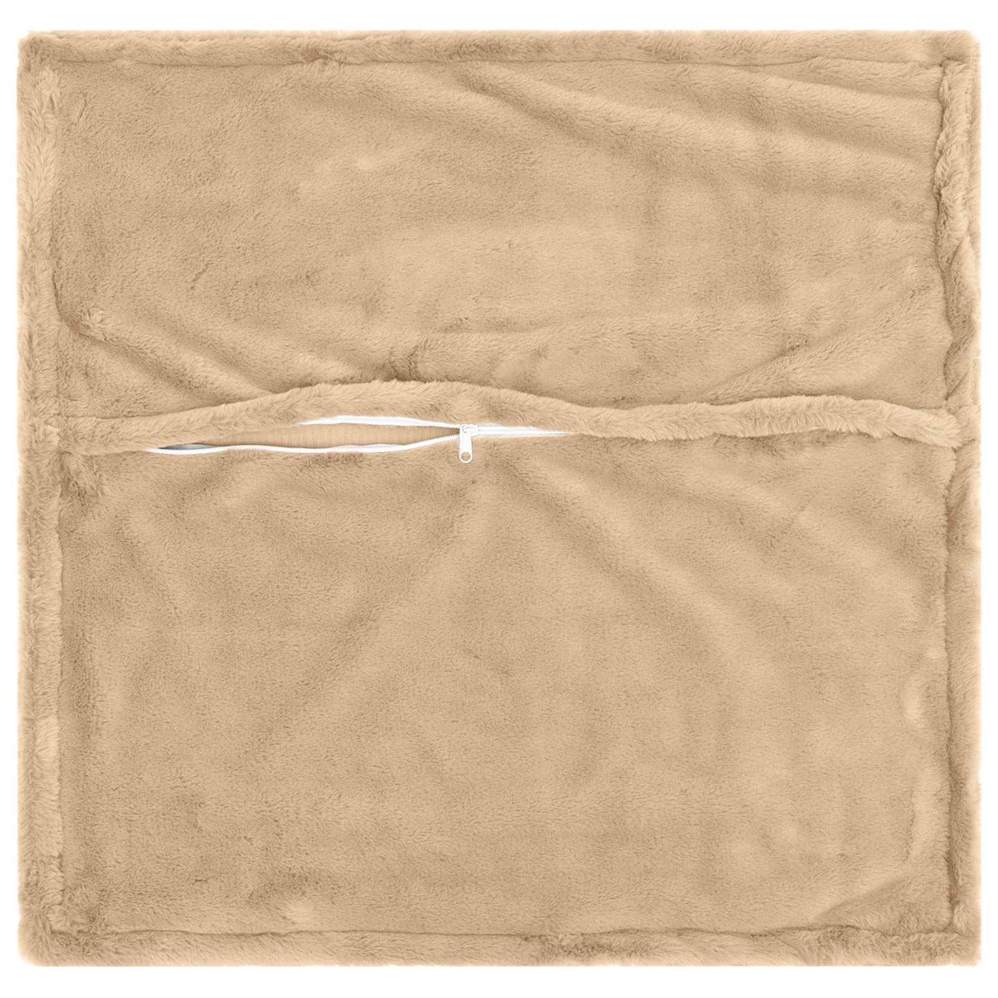 Kussensloop 6 st HOUTEN Crèmekleurig 65 x 65 cm