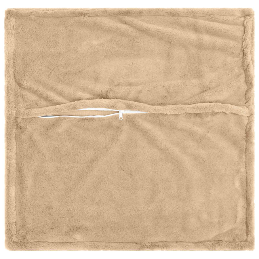 Kussensloop 6 st HOUTEN Crèmekleurig 65 x 65 cm