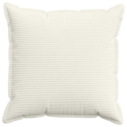 Kussensloop 6 st HOUTEN Crèmekleurig 70 x 70 cm corduroy