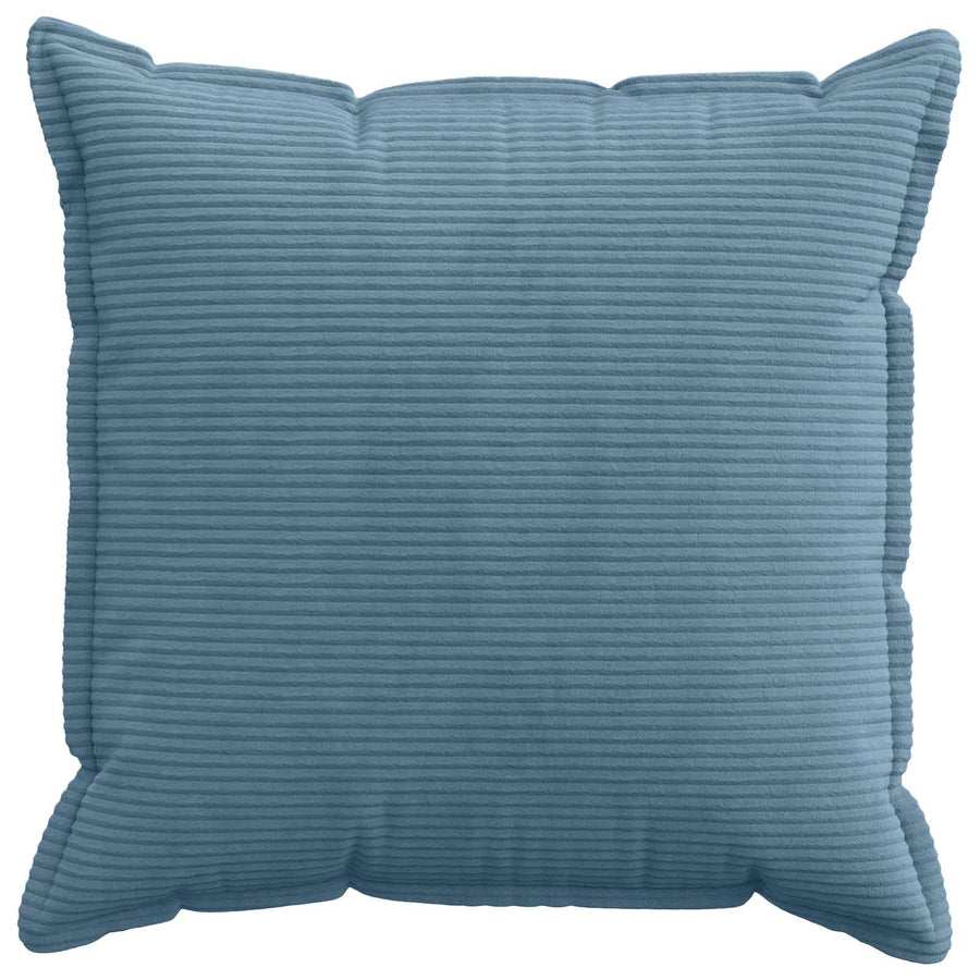 Kussensloop 6 st HOUTEN Blauw 70 x 70 cm corduroy