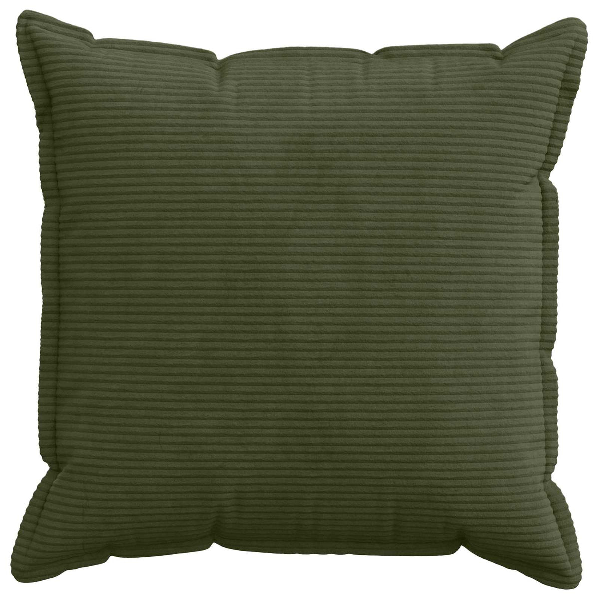 Kussensloop 2 st HOUTEN Groen 70 x 70 cm corduroy