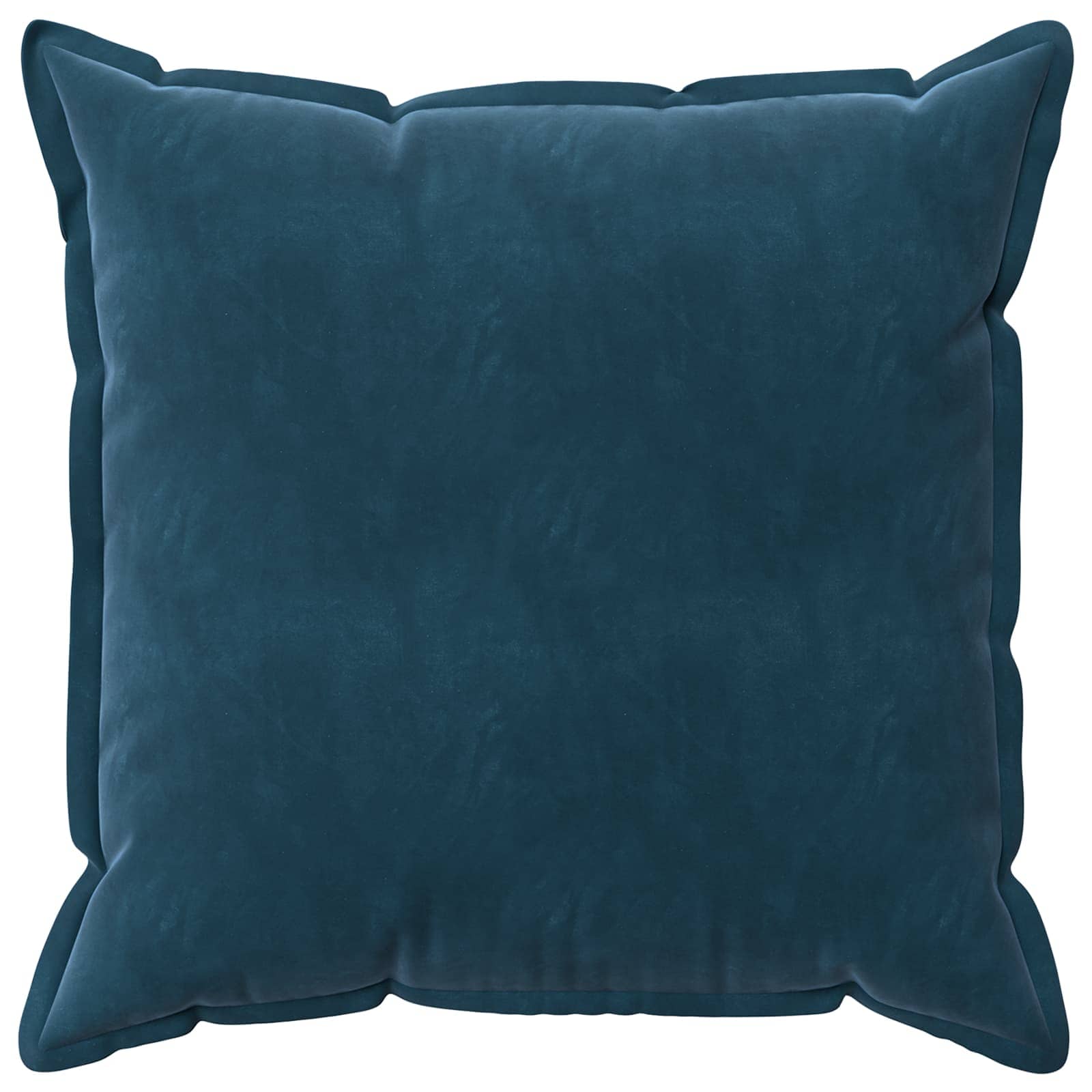 Kussensloop 6 pcs HOUTEN Blauw 80 x 80 cm Fluweel