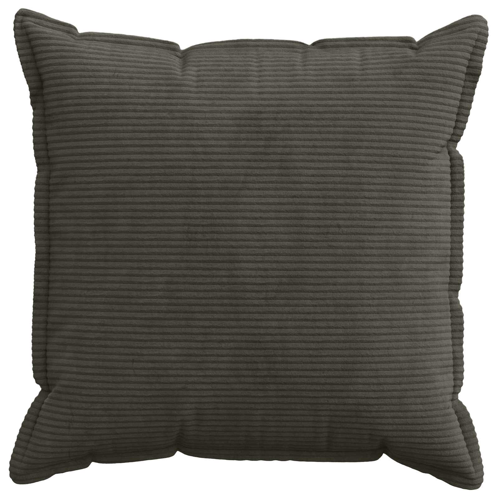 Kussensloop 2 st HOUTEN Antraciet 80 x 80 cm corduroy